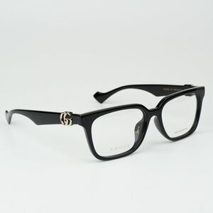 NEW Gucci GG1537OK 001 Black Square Women Eyeglasses GG 1537OK